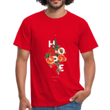 T-shirt chrétien Homme : Hope - rouge