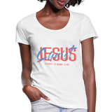T-shirt chrétien Femme : Jesus Christ - blanc