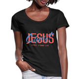 T-shirt chrétien Femme : Jesus Christ - noir