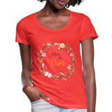 T-shirt chrétien Femme : Plus de peur - corail