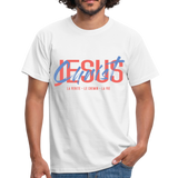 T-shirt chrétien Homme : Jesus Christ - blanc
