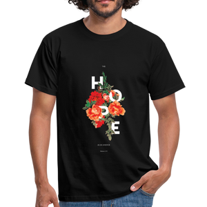 T-shirt chrétien Homme : Hope - noir