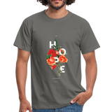 T-shirt chrétien Homme : Hope - gris graphite