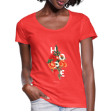 T-shirt chrétien Femme : Hope - corail