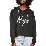 Sweat-shirt à capuche chrétien : Hope - charbon